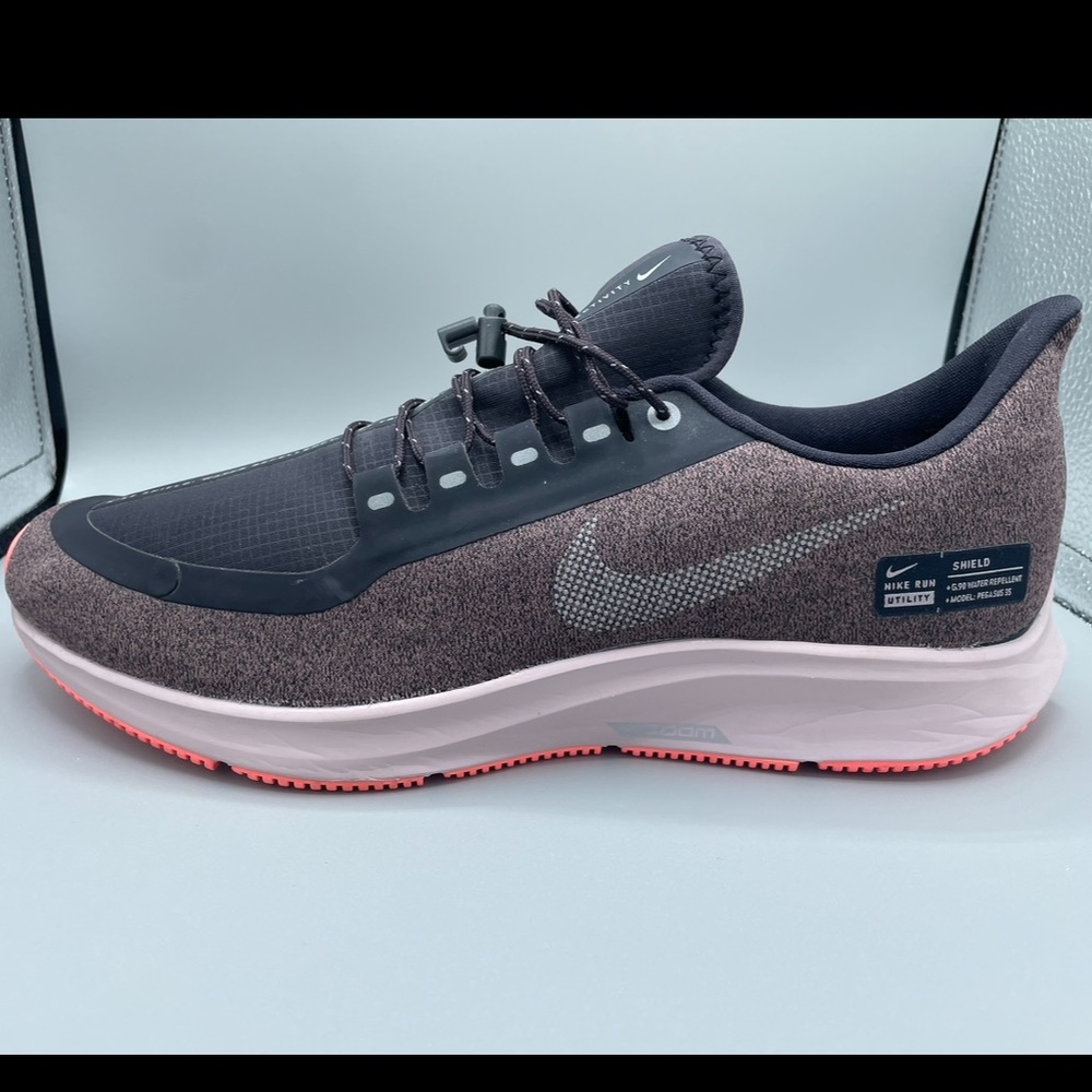 Nike Air Zoom Pegasus 35 Run Shield Oil Grey - AA1644-001 Size 8